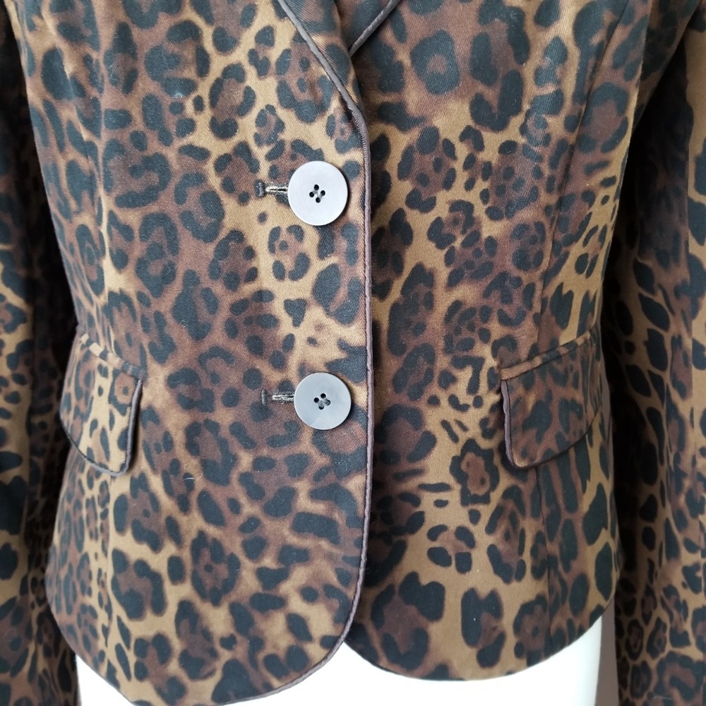 🔴SOLD🔴 Helene Berman London Leopard Blazer - Picture 3 of 8